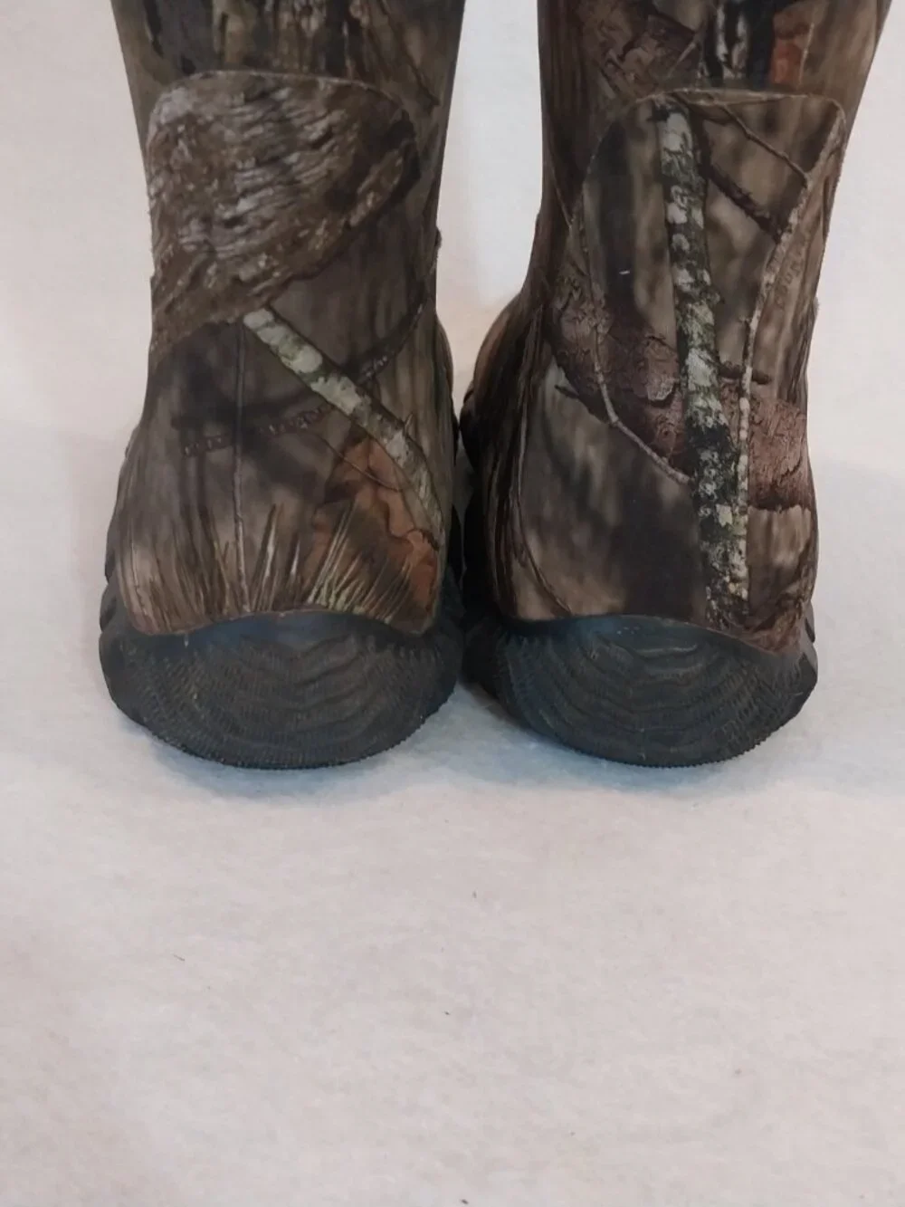 Magellan Hunting Tall Boots Mens 8 Camo Waterproof Neoprene Outdoors Mossy Oak.